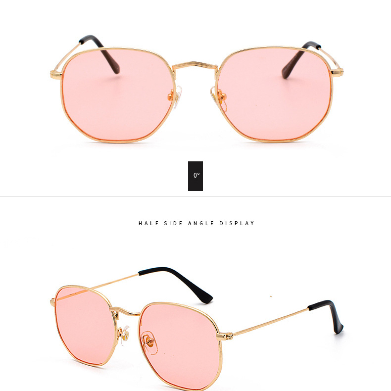 1 Paire De Lunettes De Soleil Unisexes Ccb Décontractées De Couleur Unie De La Série Simple Image6