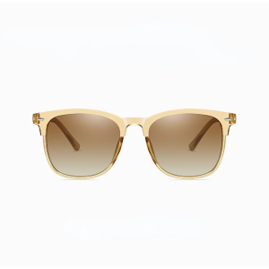 1 Paire De Lunettes De Soleil Simples En Résine De Couleur Unie Pour Femmes h5 Image4