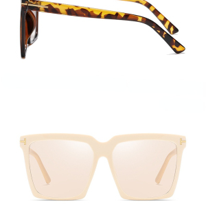 1 Paire De Lunettes De Soleil Rétro Simples En Plastique De Couleurs Mélangées Pour Femmes h5 Image8