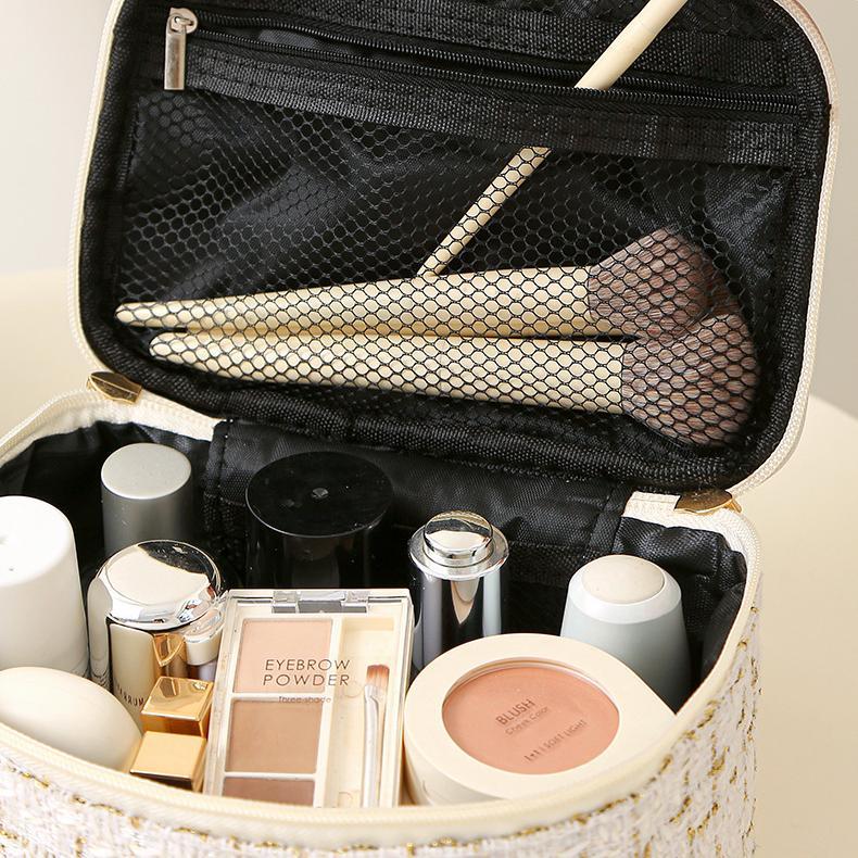 1 Paire De Sacs Pour Femme En Polyester À Carreaux Classiques De La Série Romantic Image5