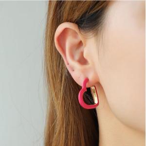 1 Paire De Boucles D'Oreilles Élégantes En Alliage Pour Femme, Série Romantique h5 Image5