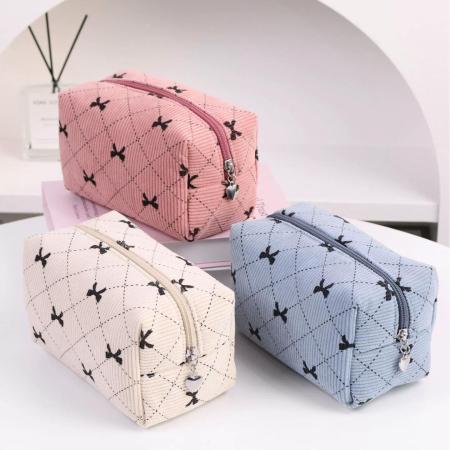 1 paire de sacs pour femme en coton avec nœud papillon, série luxueuse 2