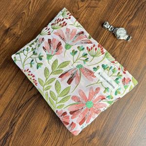 Sac À Main En Polyester Pour Femme, Série Luxueuse, Motif Floral Rétro, 1 Pièce h5 Image10