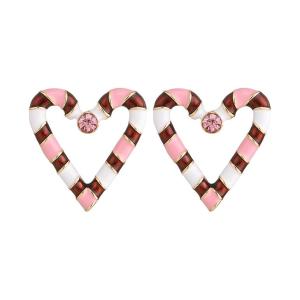 1 Paire De Boucles D'Oreilles À Tige Élégantes En Alliage Pour Femme, Série Romantique h5 Image6