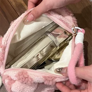 Sac Pour Femme En Polyester, Série Romantique, Motif Cœur, 1 Pièce h5 Image7