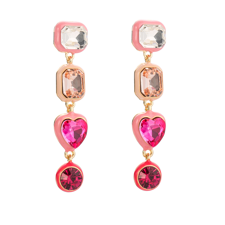 Bracelet À Breloques Rétro En Alliage Pour Femme, Série Luxueuse, Motif Cœur Image7