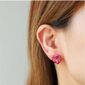 1 Paire De Boucles D'Oreilles Élégantes En Alliage Pour Femme, Série Romantique h5 Image6