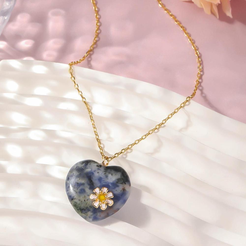 Collier Pendentif Élégant En Alliage Pour Femme, Série Romantique, 1 Pièce h5Image6
