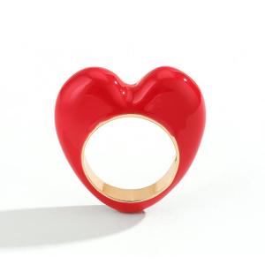Bague Simple En Alliage Pour Femme, Série Romantique, Élégante, Cœur h5 Image7