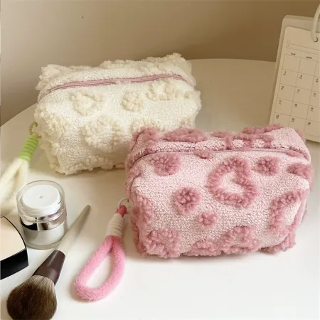 Sac pour femme en polyester, série romantique, motif cœur, 1 pièce 2