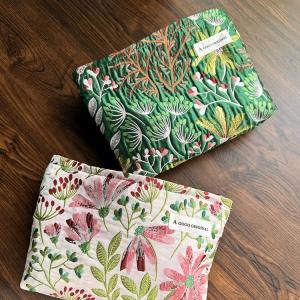 Sac À Main En Polyester Pour Femme, Série Luxueuse, Motif Floral Rétro, 1 Pièce h5 Image4