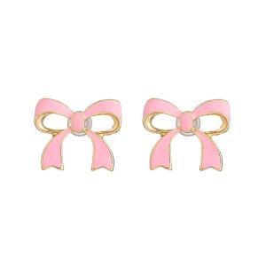 1 Paire De Boucles D'Oreilles À Tige Élégantes En Alliage Pour Femme, Série Romantique h5 Image5