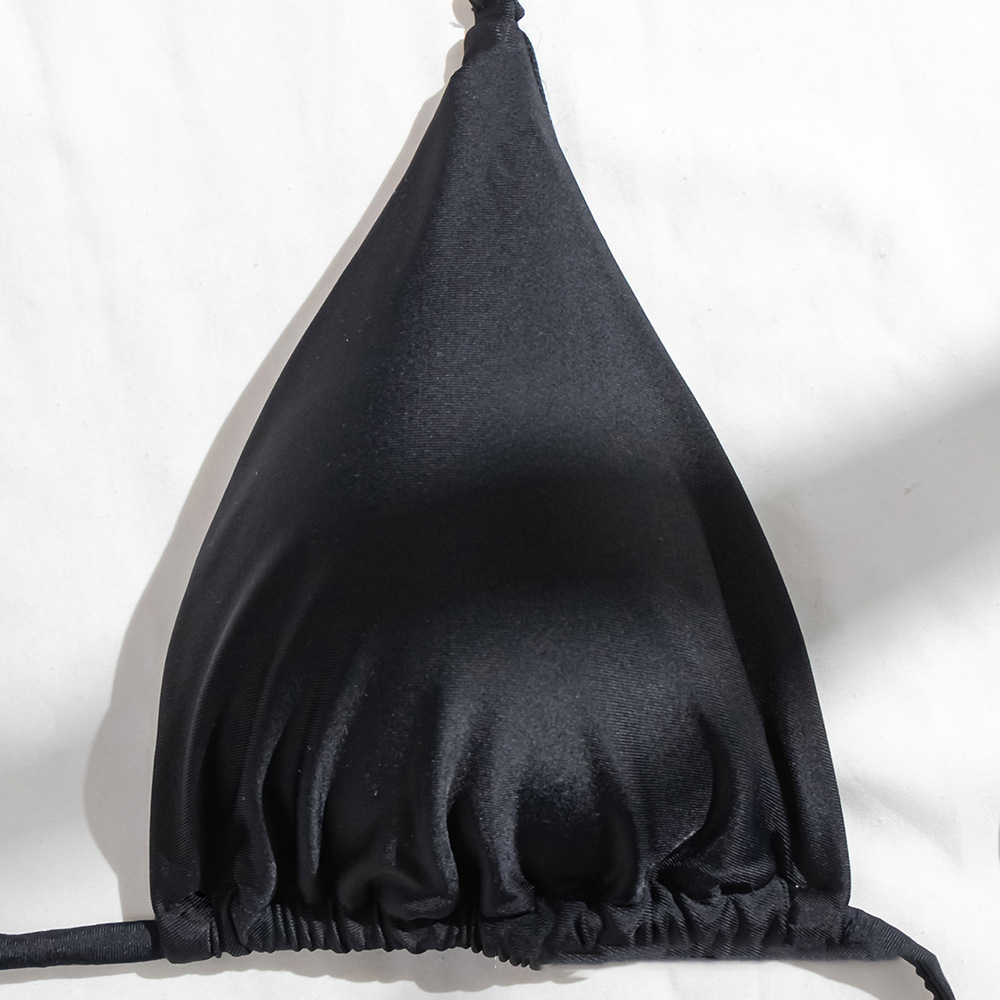 Maillot De Bain Deux Pièces Pour Femme Avec Bretelles Réglables Et Détails Chaîne Image9