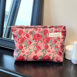 Sac À Main En Polyester Pour Femme, Série Romantique, Motif Fleurs Douces, 1 Pièce h5 Image6