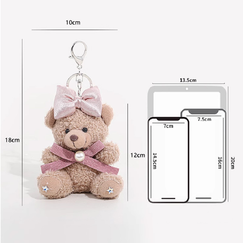 1 Breloque Pour Sac Femme Sweet Bow Bear Image5