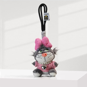 1 Bijou De Sac Pour Femme Représentant Un Adorable Chat Portant Un Collier h5 Image6