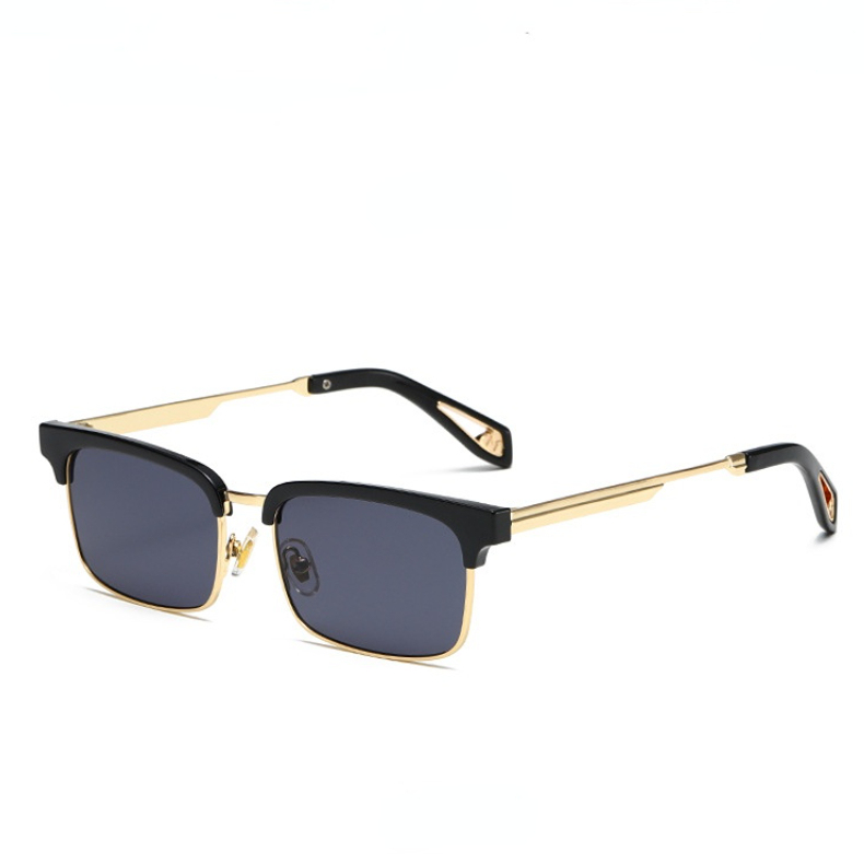 Lunettes De Soleil Pour Femmes, Série Simple, Couleur Unie, Alliage, Vacances Image7