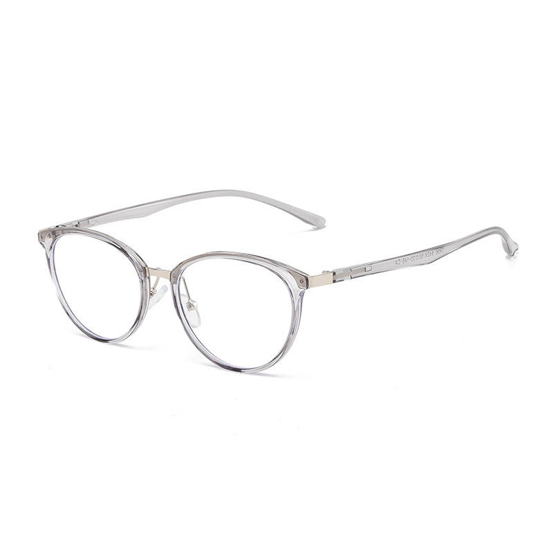 1 Paire De Lunettes De Soleil Basiques Pour Femmes, Monture Noire, Anti-Lumière Bleue Image3