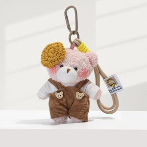 1 Pièce Adorable Series Sweet Artist Bear Breloques De Sac Femme En Rayonne Exquise h5 Image6