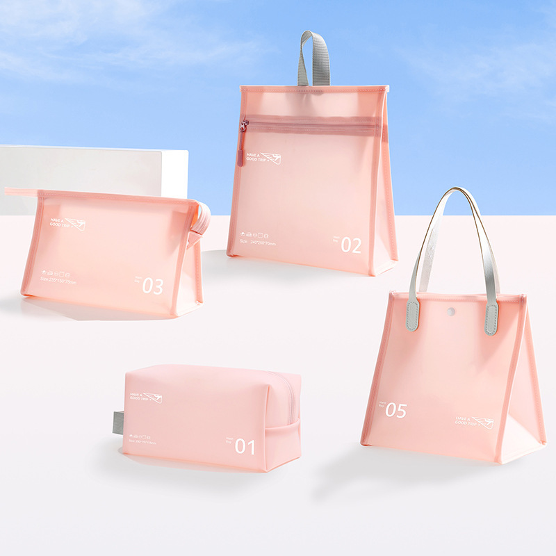 Sac À Main Simple En Pvc De Couleur Unie Pour Femme, 1 Pièce Image7