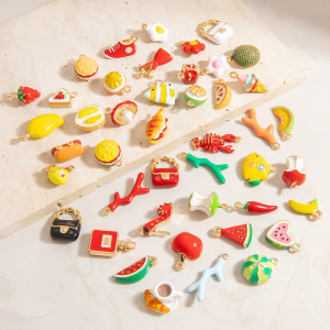 Pendentif Pour Femme, Série Romantique, En Alliage Végétal, Couleur Or, 1 Pièce h5 Image4