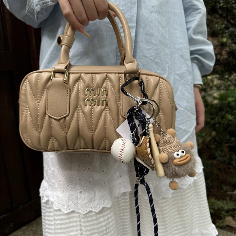 1 Breloque De Sac À Main Pour Femme, En Alliage, Avec Chaîne Mignonne Et Simple (1 Pièce) h5Image3