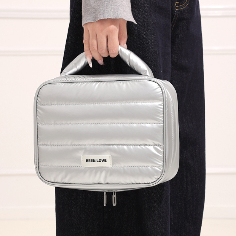 Sac À Main Simple En Nylon De Couleur Unie Pour Femme, 1 Pièce h5Image5