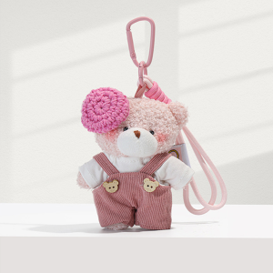 1 Pièce Adorable Series Sweet Artist Bear Breloques De Sac Femme En Rayonne Exquise h5 Image3
