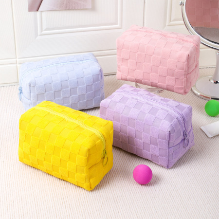 1 paire de sacs pour femmes en polyester de couleur unie, série romantique