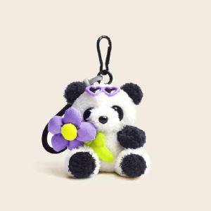 1 Pièce Porte-Clés Sac Femme En Rayonne, Motif Animaux Mignons, Collection Simple h5 Image5