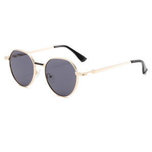 Lunettes De Soleil Pour Femmes, Série Simple, Couleur Unie, En Alliage, 1 Pièce h5 Image4