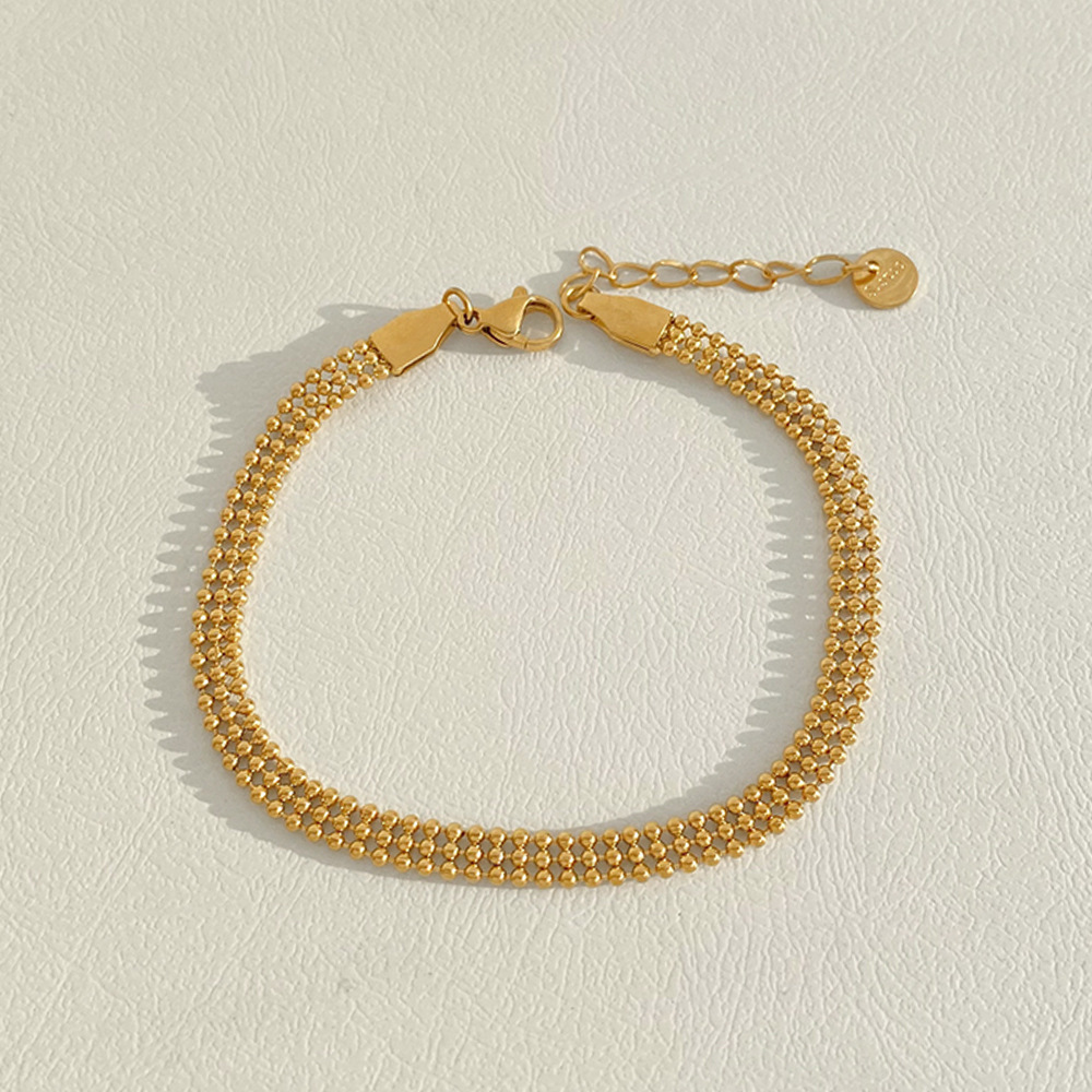 Bracelet À Maillons Pour Femme En Zircon Radié (1 Pièce) 