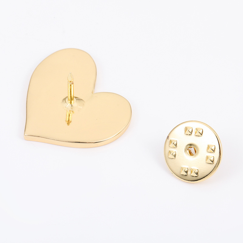 Broche En Alliage Pour Femme, Série Romantique, Motif Cœur Rétro, 1 Pièce Image5