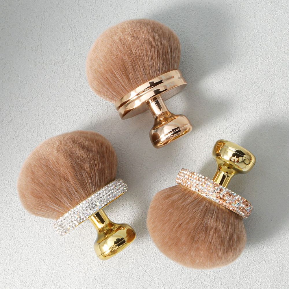 1 Paire De Pinceaux De Maquillage Unisexes Image3