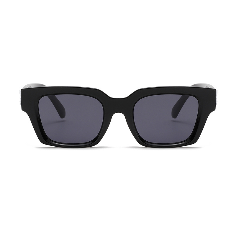 Lunettes De Soleil En Plastique À Imprimé Léopard Pour Femme, Série Simple, 1 Pièce h5Image3