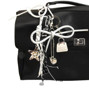 1 Pièce De Breloques De Sac Pour Femme En Pu, Série Simple Daily Star h5 Image5