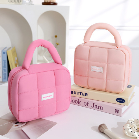 1 Paire De Sacs Pour Femme En Tissu Géométrique Simple