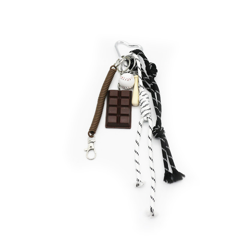 1 Pièce De Breloques De Sac Pour Femme En Pu, Série Simple, Motif Animal Quotidien h5Image4