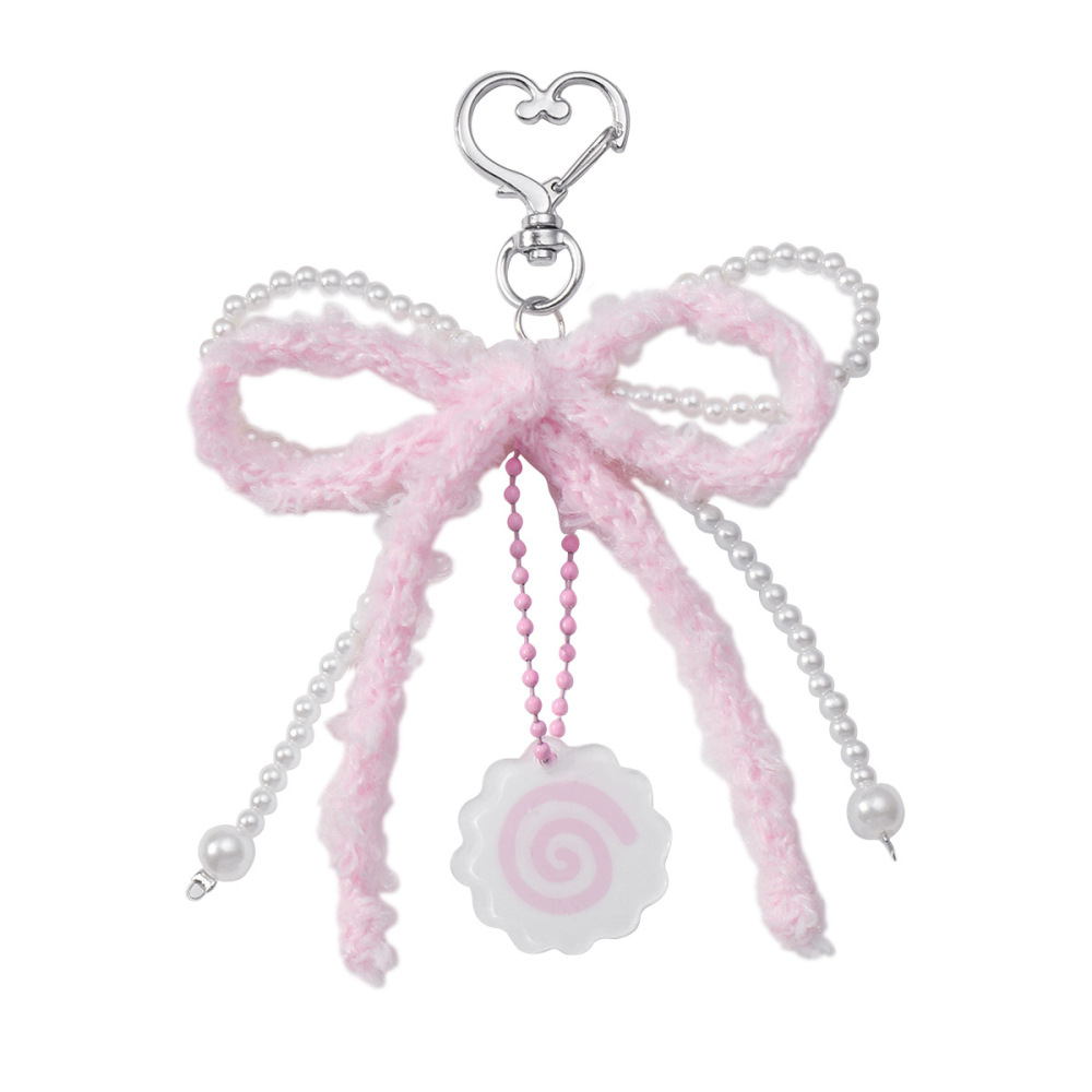 Breloques De Sac Pour Femme En Alliage, Série Romantique, Nœud Papillon Doux, 1 Pièce h5Image7