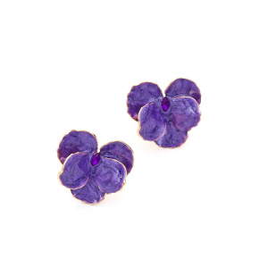 1 Paire De Boucles D'Oreilles À Tige En Alliage Et Strass Pour Femme, Série Romantique, Style Rétro h5 Image3