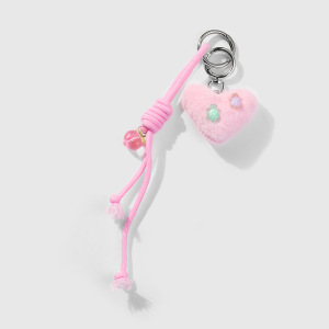 Breloques De Sac Pour Femme En Résine, Série Romantique, Cœur Doux, 1 Pièce h5 Image6