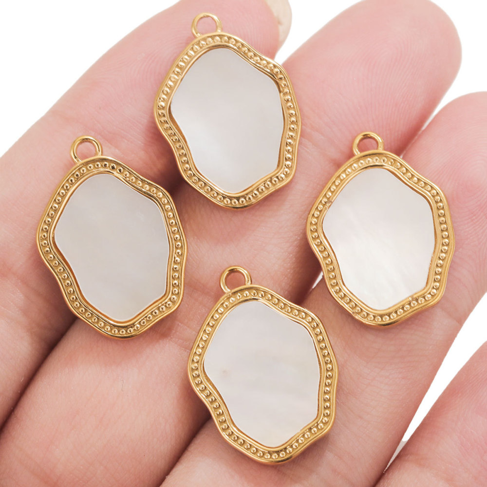 1 Paire De Pendentifs Géométriques Rétro Pour Femme, Série Classique, Plaqués Or  Image4