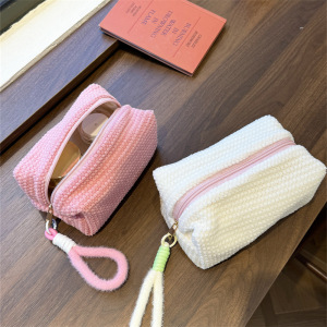 Sac À Main Simple En Polyester À Carreaux Pour Femme, 1 Pièce h5 Image3