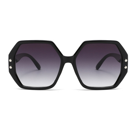 Lunettes De Soleil En Plastique À Imprimé Léopard Pour Femme, Série Simple, 1 Pièce 2