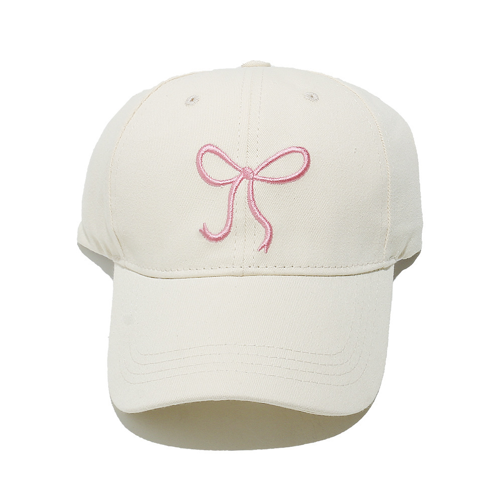 Chapeaux Pour Femmes En Coton Avec Nœud Papillon, Série Simple, 1 Pièce h5Image4