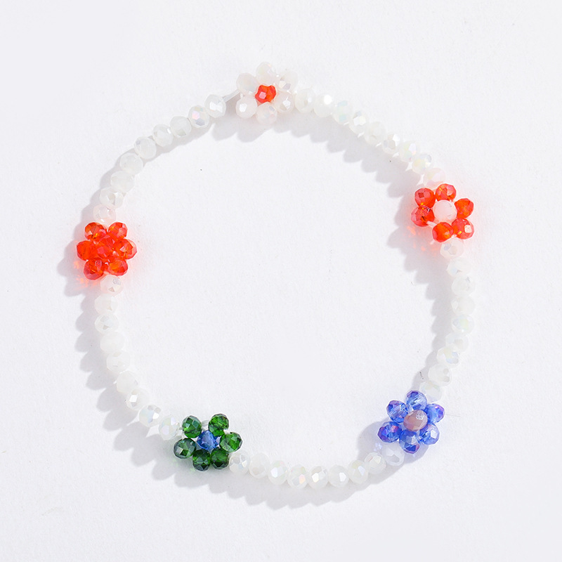 Bracelet De Perles En Cristal Rétro Pour Femme, Série Luxueuse, 1 Pièce Image6