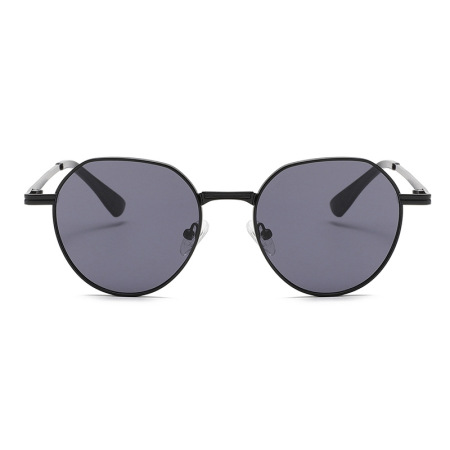 Lunettes de soleil pour femmes, série simple, couleur unie, en alliage, 1 pièce