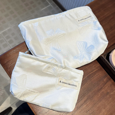 Sac à main en polyester pour femme, série romantique, avec nœud papillon 2