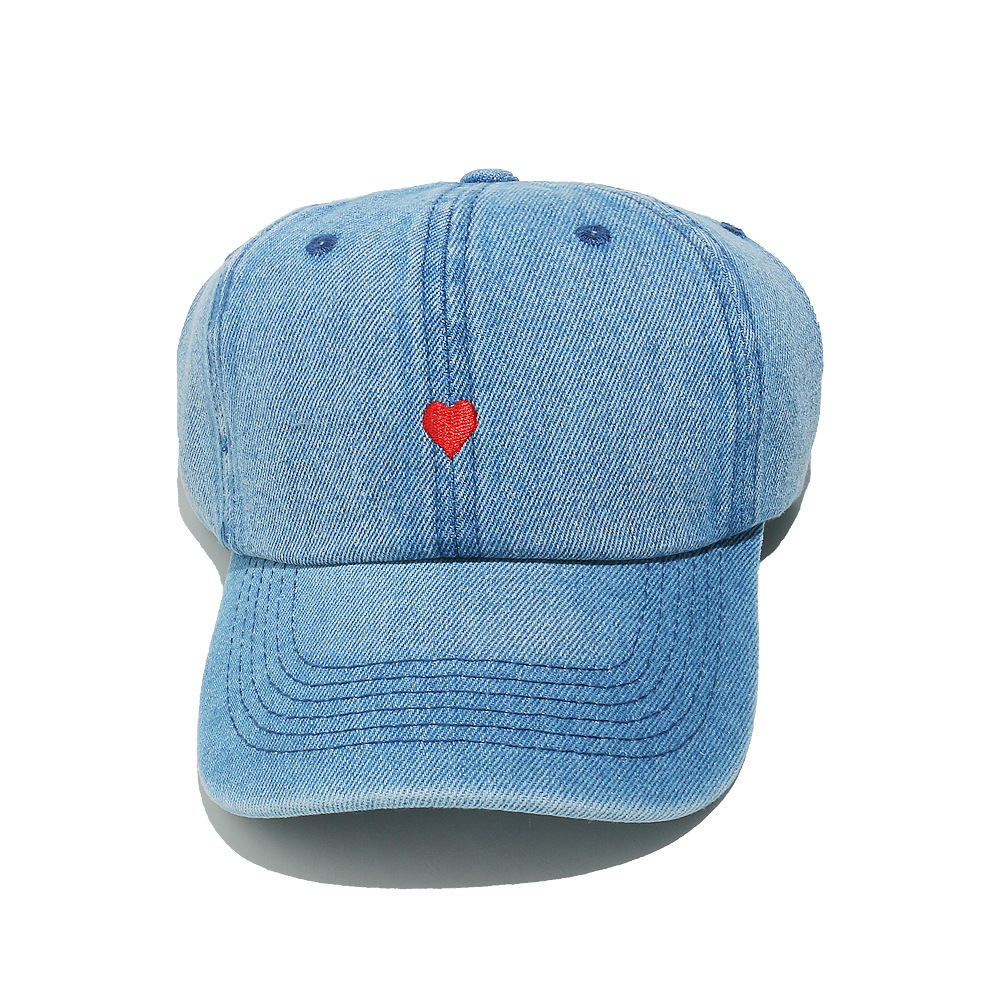 Chapeaux Pour Femmes En Coton, Série Simple, Motif Cœur Simple, 1 Pièce Image5