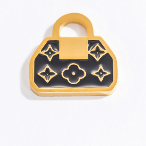 1 Paire De Pendentifs Papillon Chics En Acier Inoxydable, Étanches, Couleur Or, Pour Femmes, Collection Romantique, À Faire Soi-Même h5 Image5